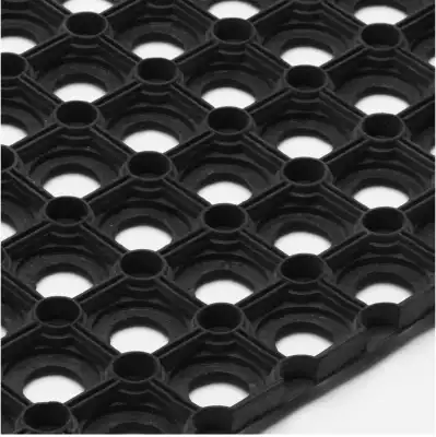 Vortex Резиновый черный коврик 60x90 см
